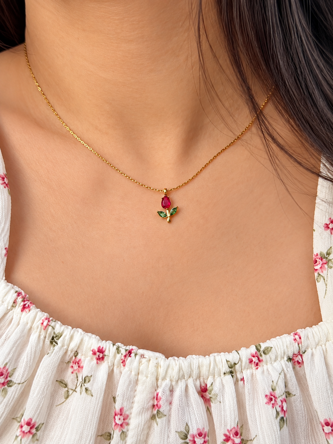 Tulip Neck chain