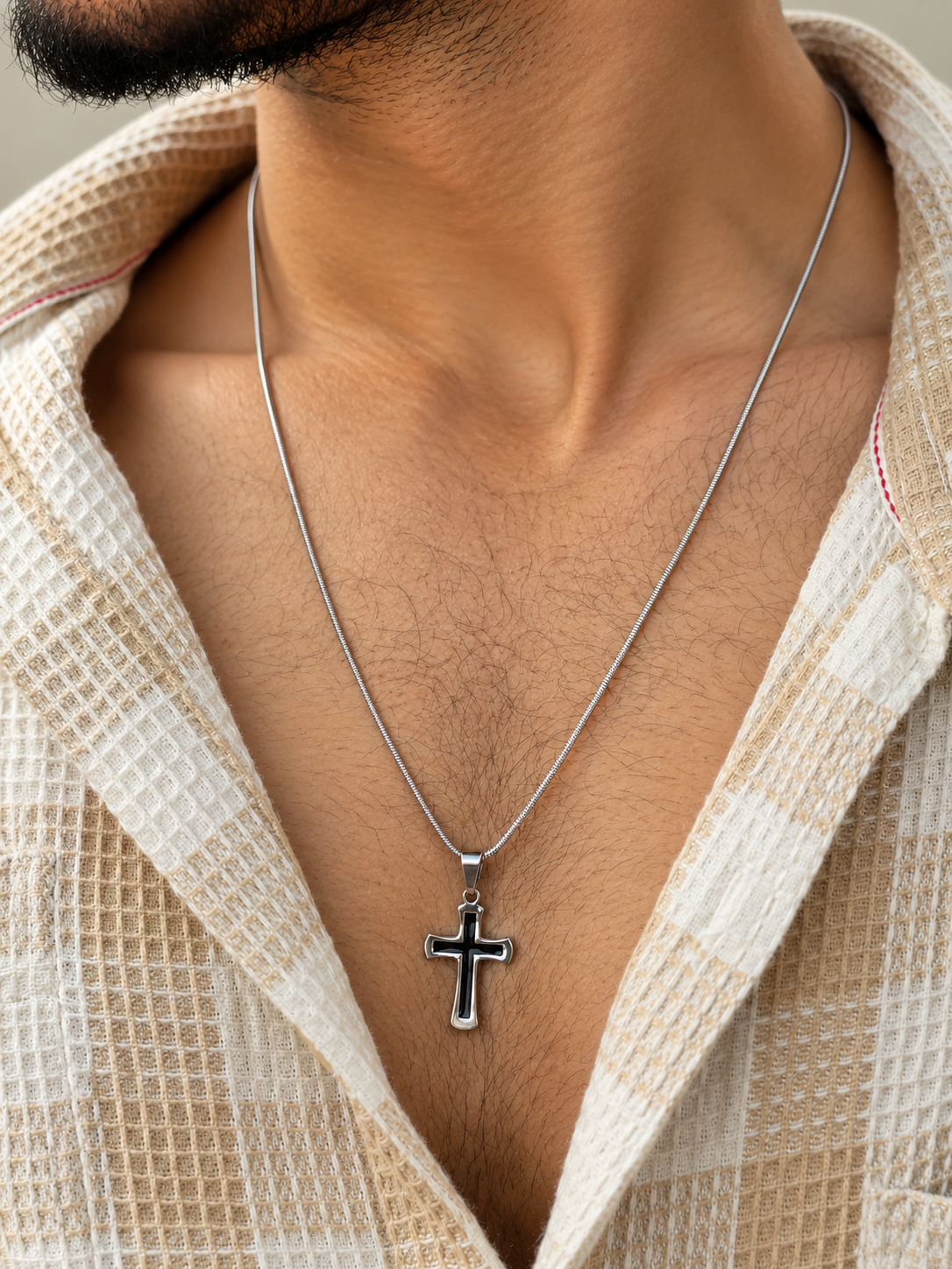 Shadow Cross Neck chain