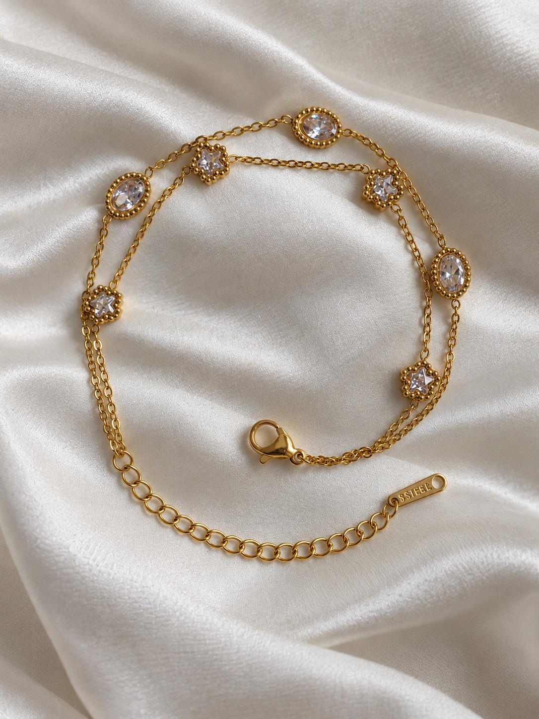 Twinkle & Shine Double layerd Bracelet