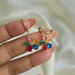 Rainbow Bloom Earrings 🌈✨