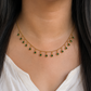 Emerald Drop Charm Chain💚