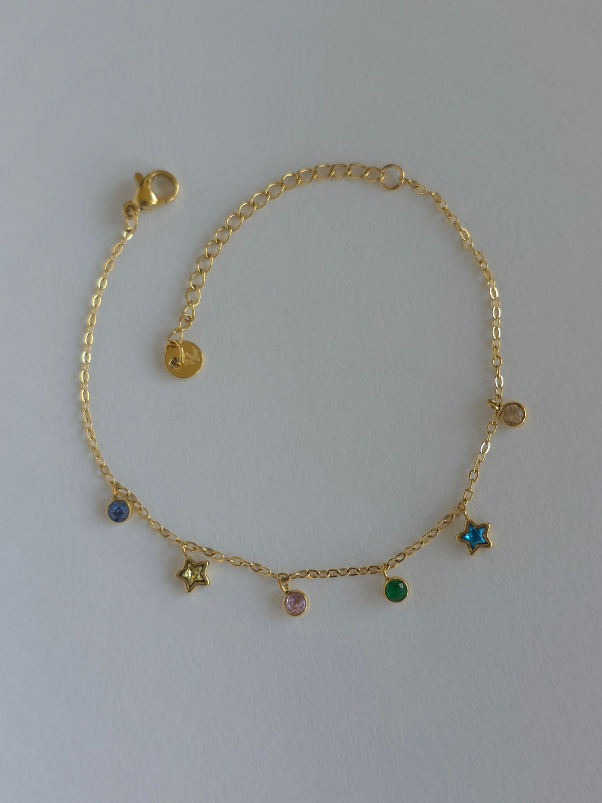 Starlight Rainbow Charm Bracelet
