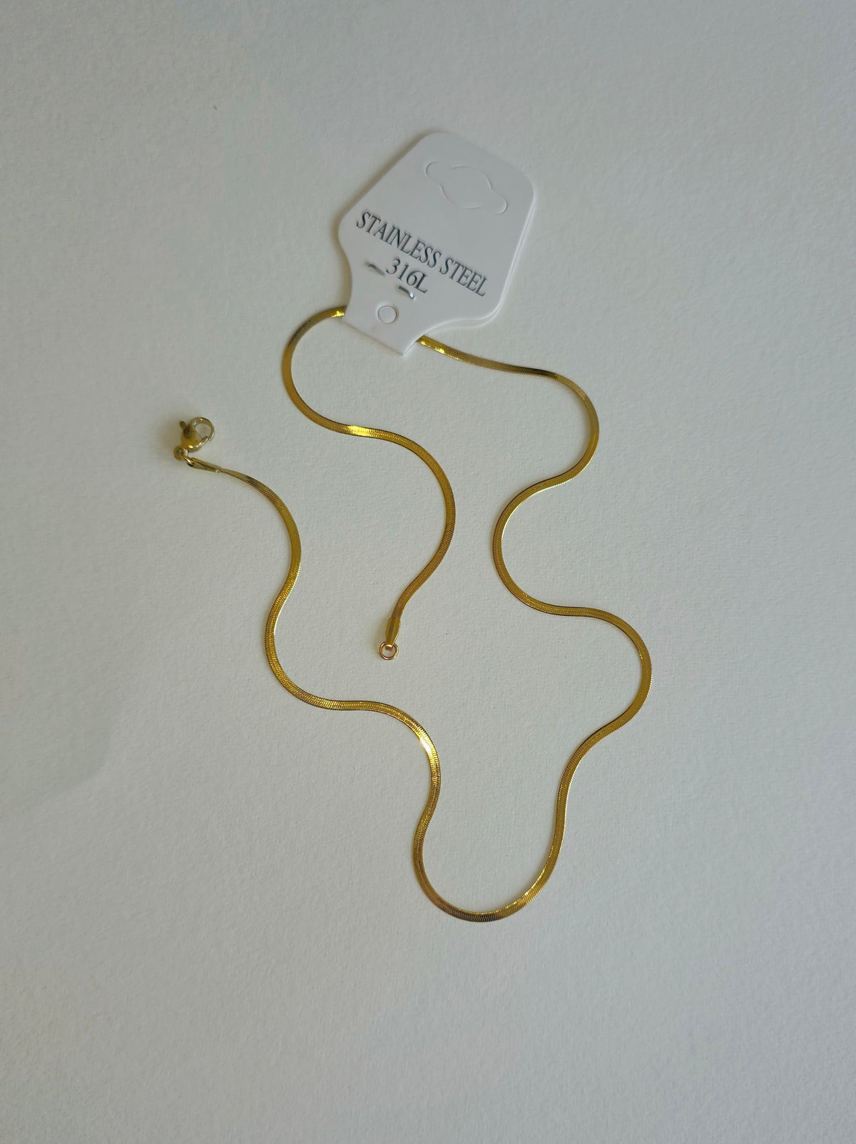 Flat Snake Neck Chain