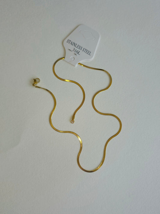 Flat Snake Neck Chain