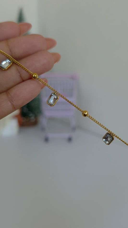 Crystal Charm Waist Chain