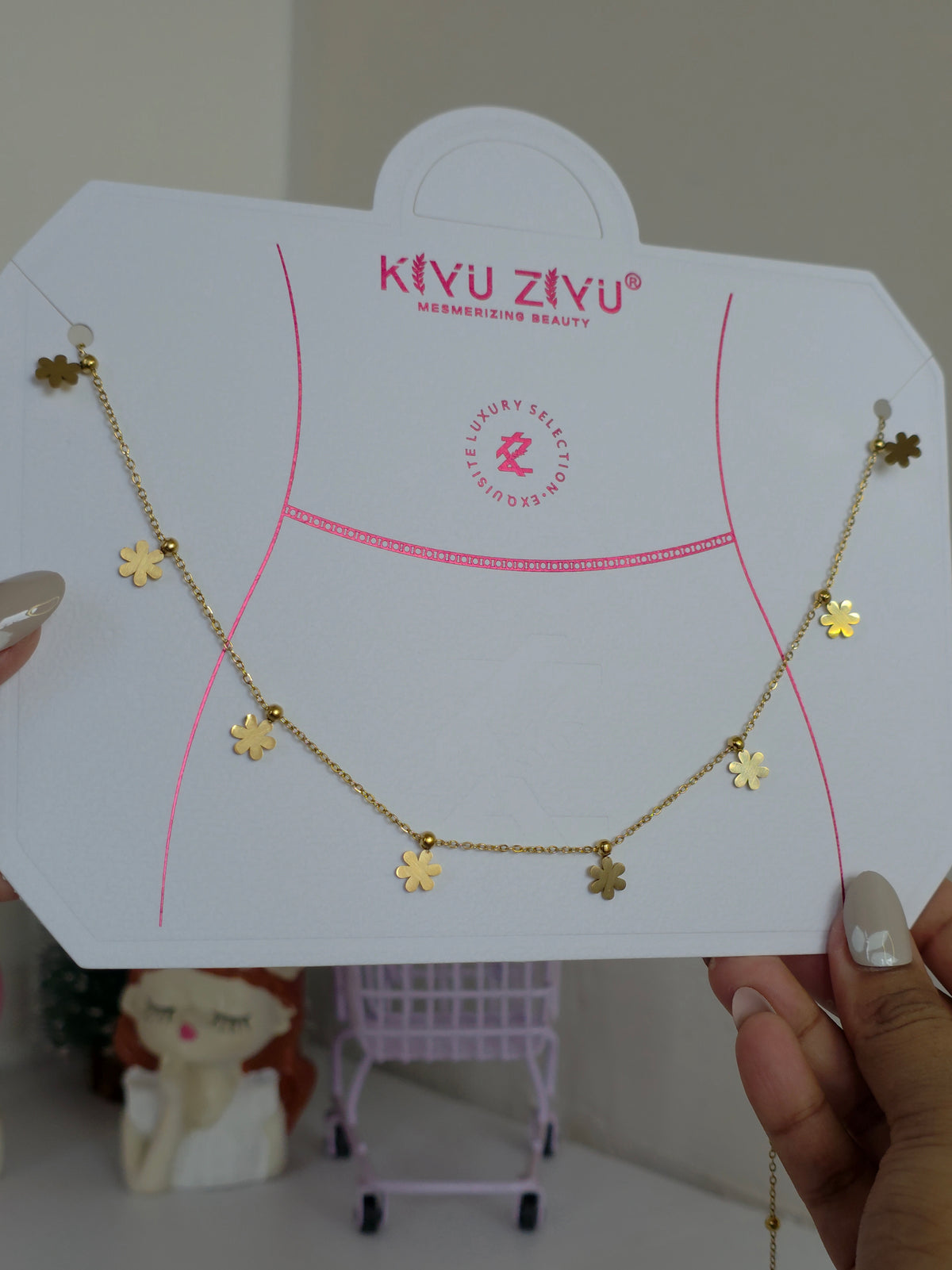 Floral Charm Waist Chain
