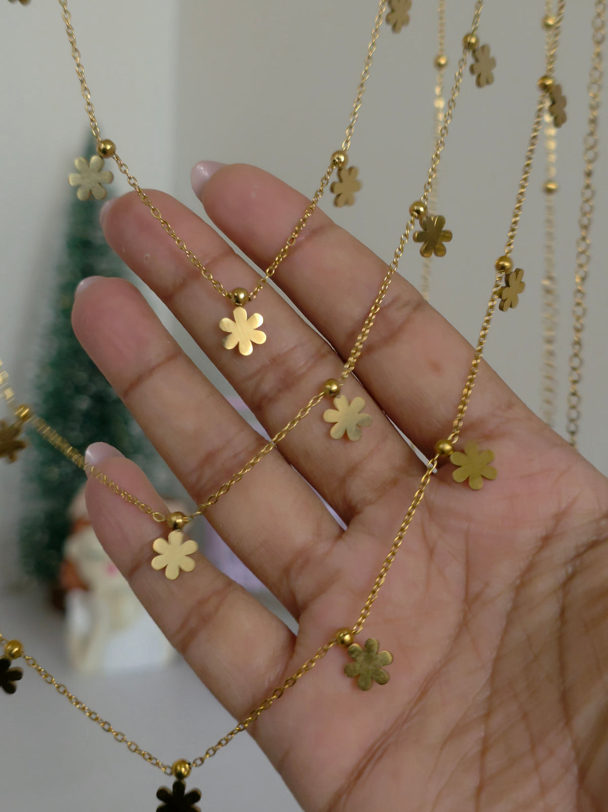 Floral Charm Waist Chain