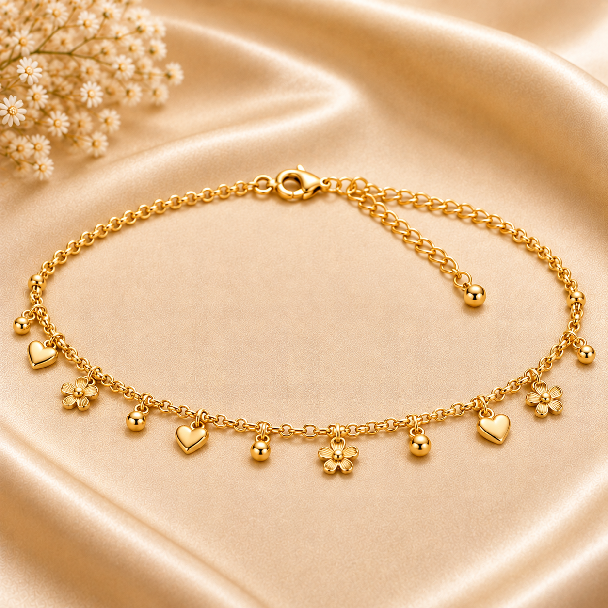 Charm Link Anklet