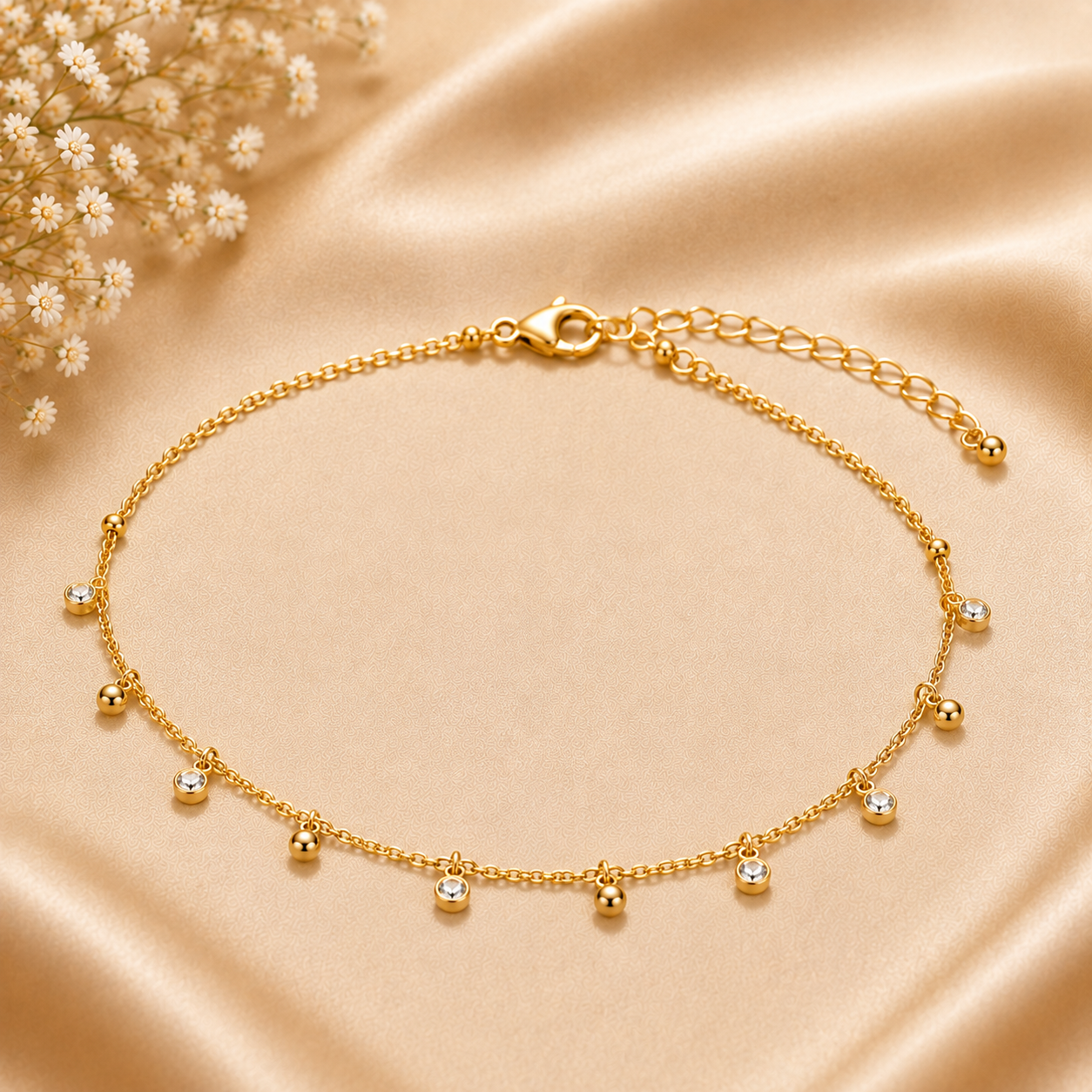 Dainty Gold Anklet