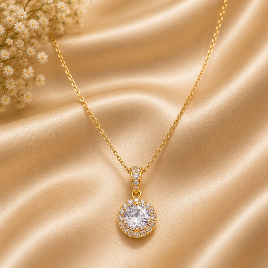 Crystal Pendant Necklace