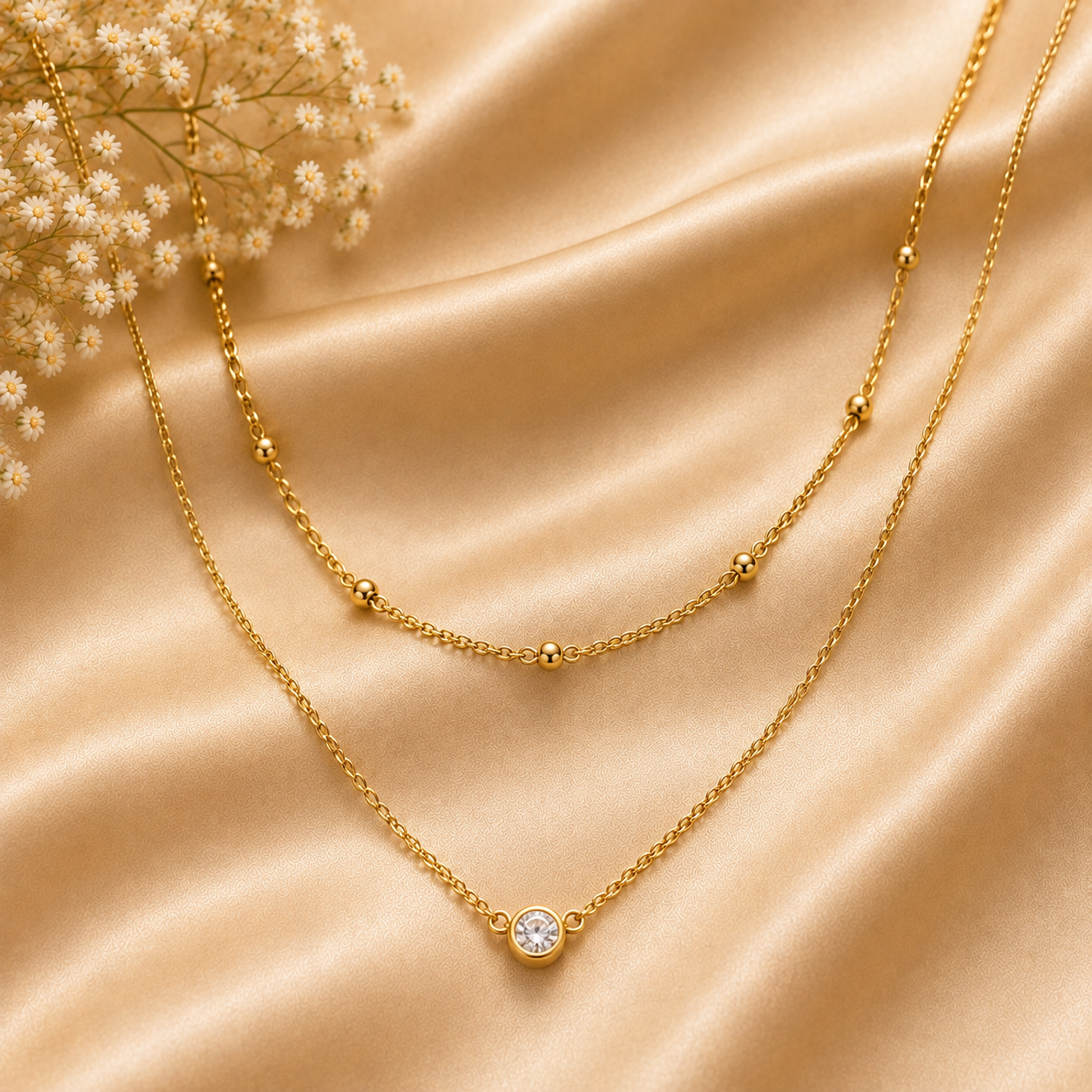 Classic Layered Chain Necklace