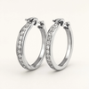Crystal Hoop Earrings