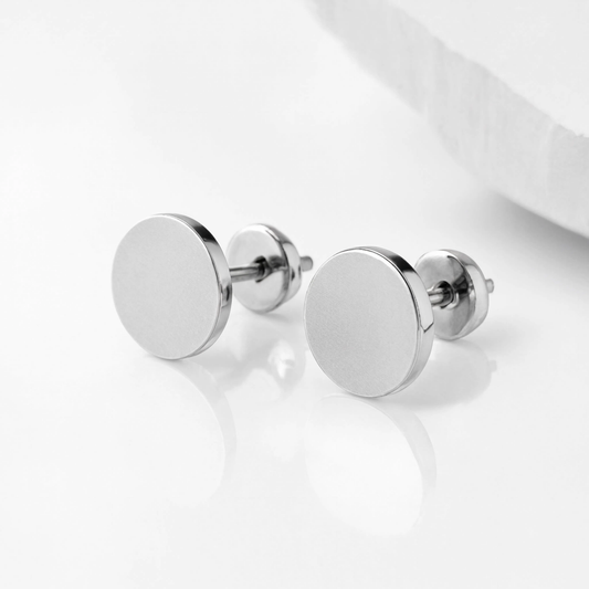 Men's Round Studs