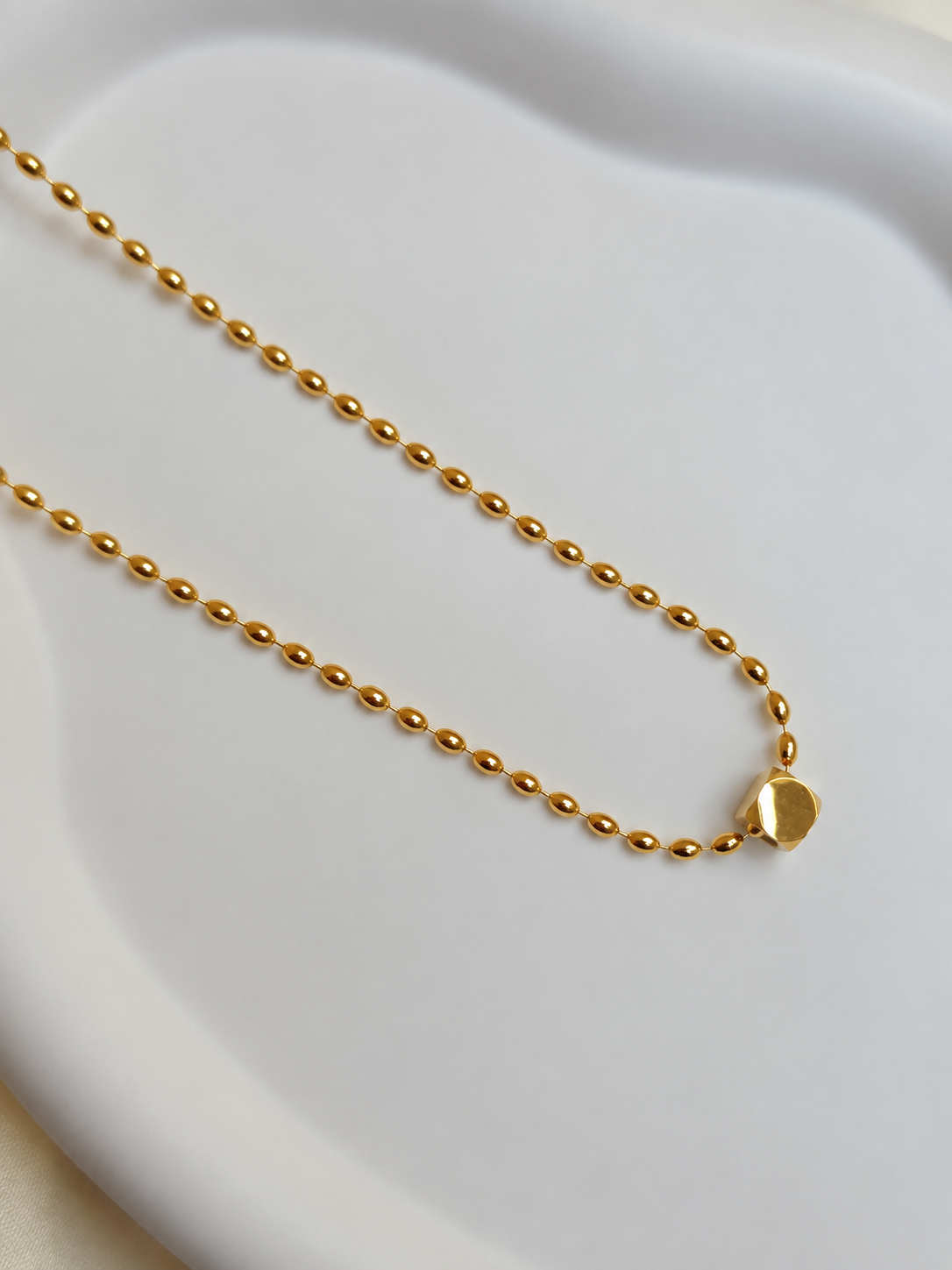 Golden Dot Necklace