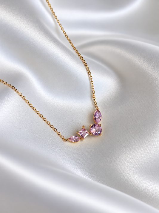 Pink Aura Neck Chain