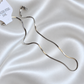 Flat Silver Snake Neck chain