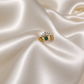 Emerald Crown Ring ( Adjustable )