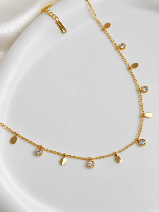 Drop and Sparkle Neckchain
