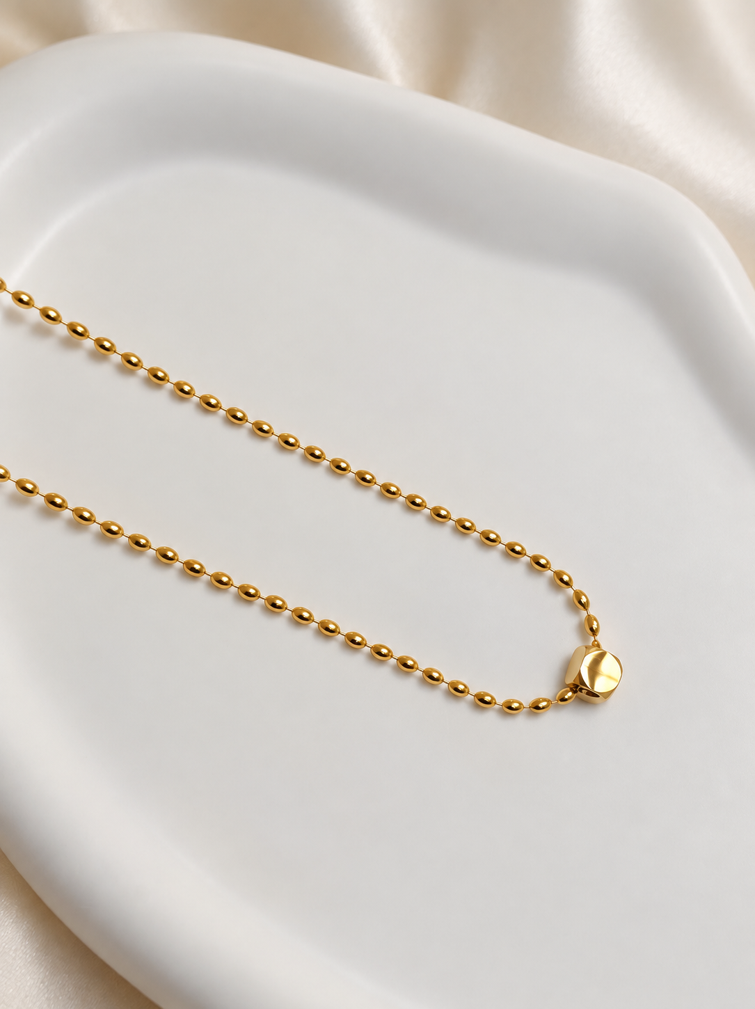 Golden Dot Necklace