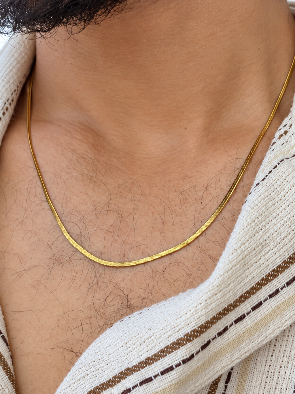 Flat Snake Neck Chain