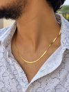 Snake chain Golden( 2.5mm)