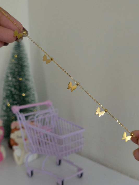 🦋 Butterfly Charm WaistChain