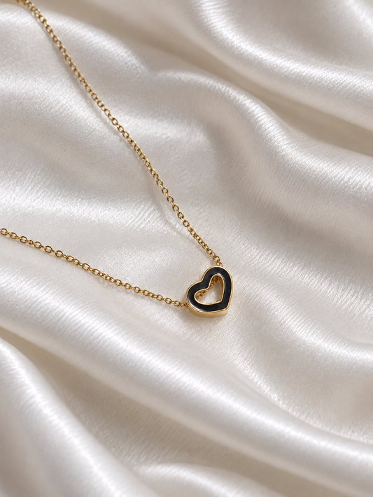 Black Love Neck Chain