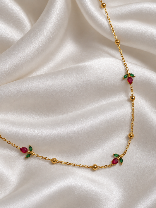 Tulip Charm Necklace