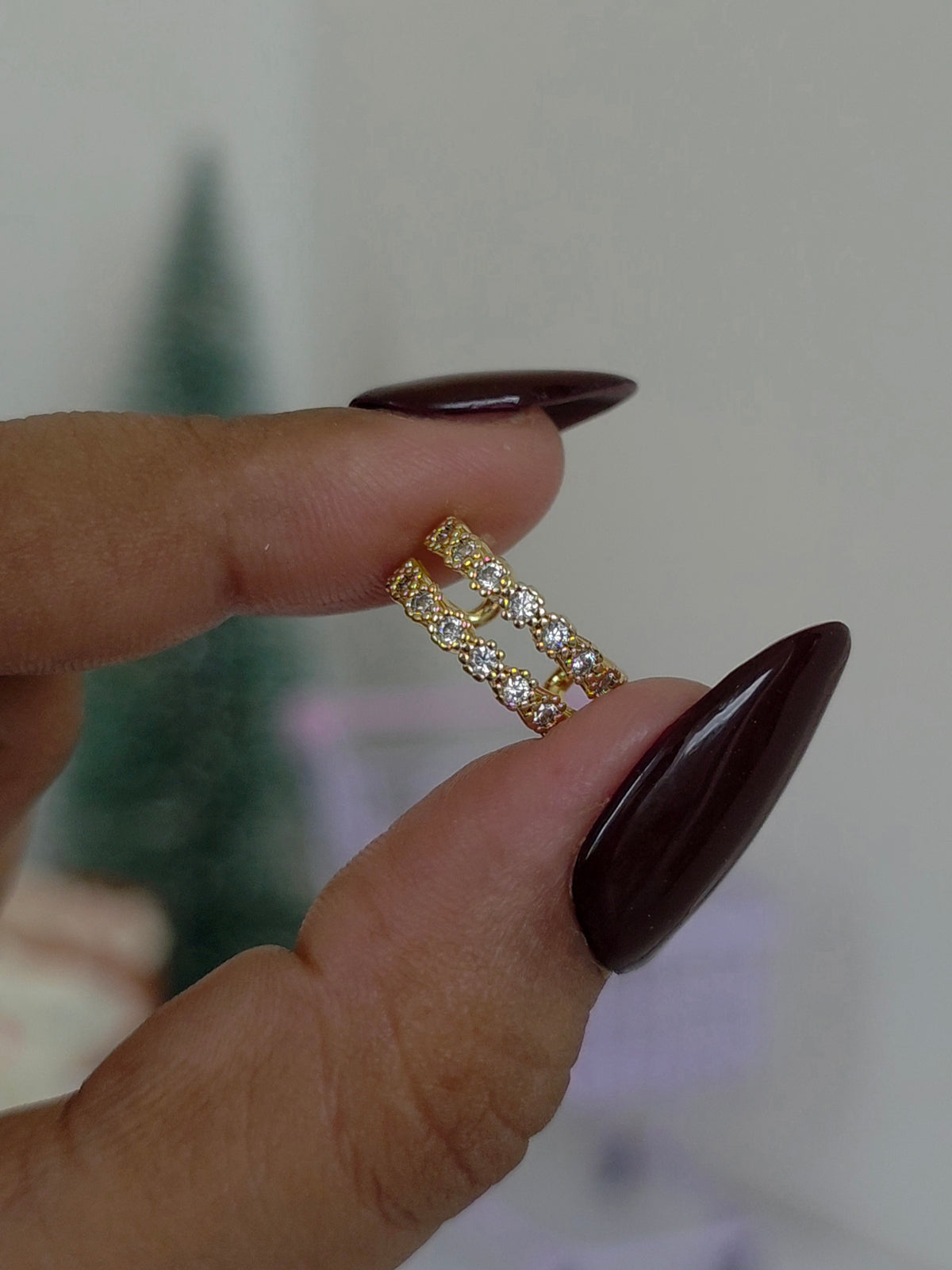 Double layered Earcuff ( Pair)