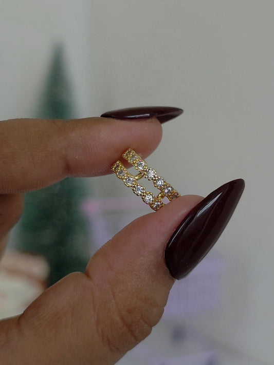 Double layered Earcuff ( Pair)