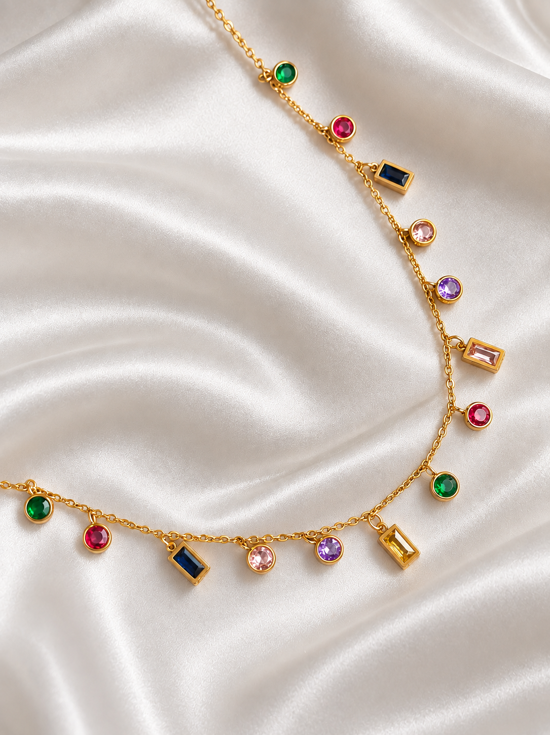 Multicolored Charm Necklace ✨