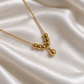 Golden Bead Neckchain