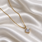 Crystal Square Necklace