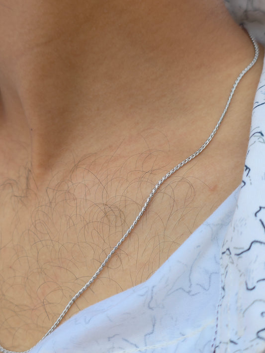 Silver Twistline Chain