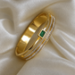 Royal Emerald Bangle Bracelet