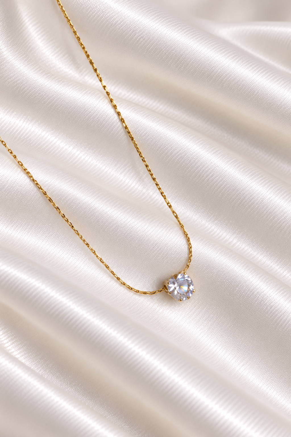 Crystal Heart Chain